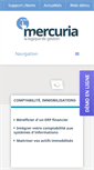 Mobile Screenshot of mercuria.fr